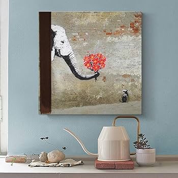 ラピュタ ｖｓ バンクシー アート 絵画 インテリア laputa banksy ラピュタ vs バンクシー アート 絵画 インテリア laputa