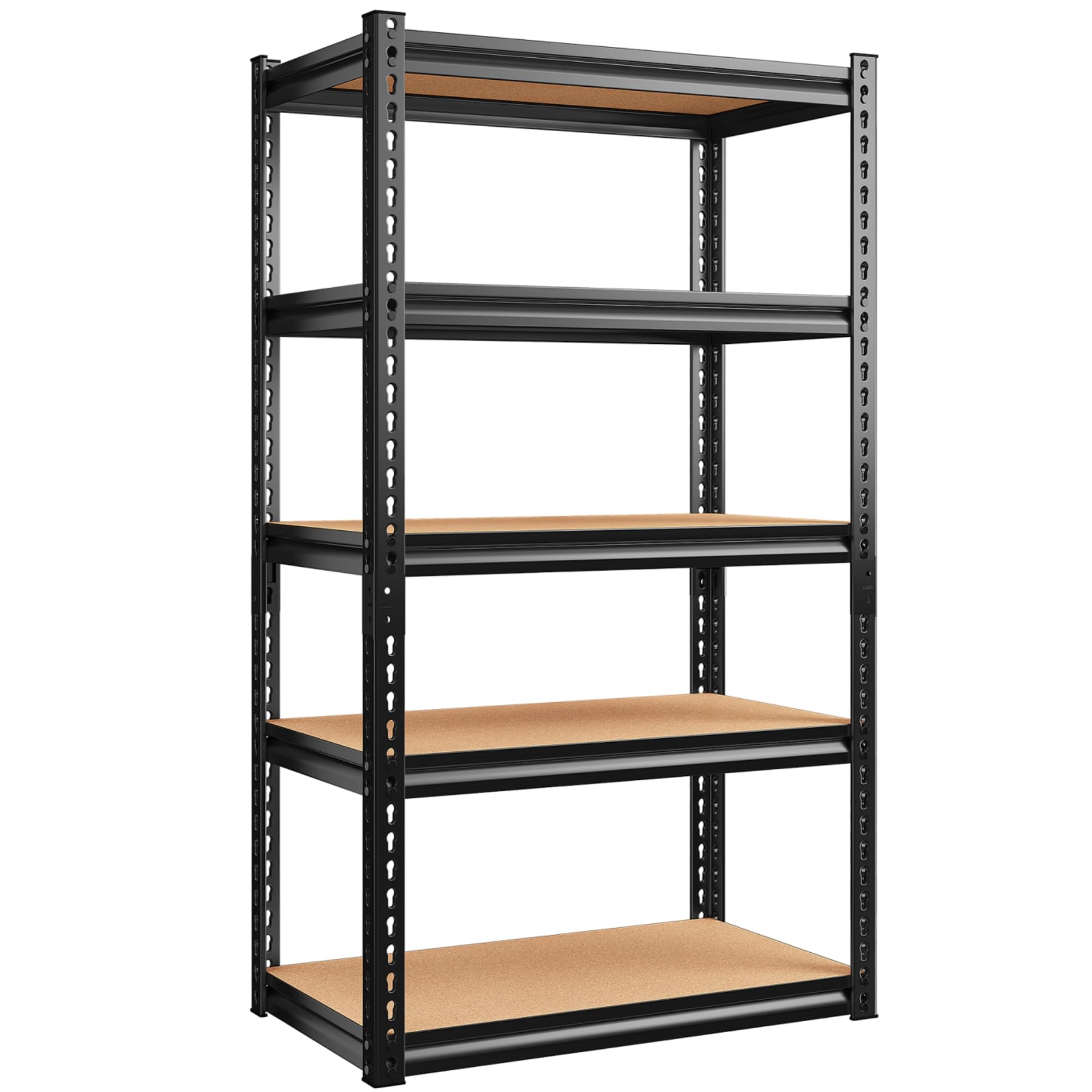 Buy Garage Shelving 5 Tier Storage Shelves Heavy Duty Shelving