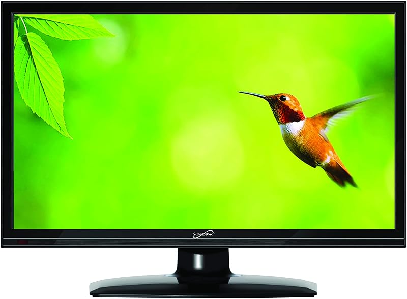 Supersonic SC-1511 15.6-Inch 1080p LED Widescreen HDTV with HDMI Input (AC/DC Compatible)