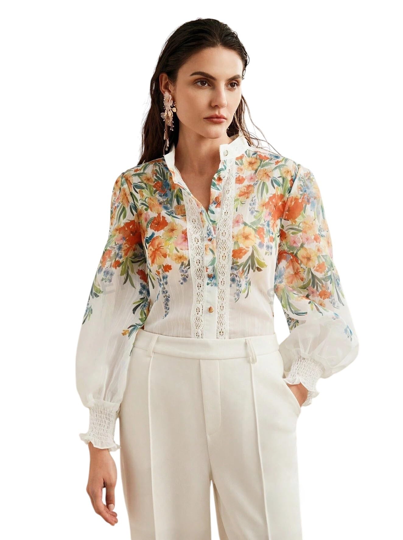 Top for Women || Regular Fit Western Latest Stylish Office Wear Tops Women (L 43-44)