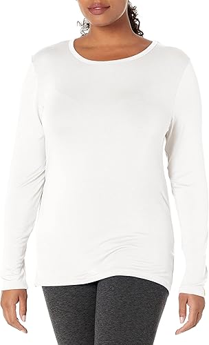 WonderWink - Camiseta de manga larga para mujer