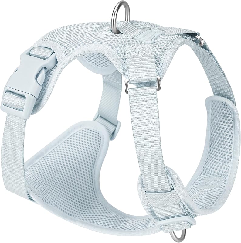 Peitoral Vest para Cães com Malha Respirável e 2 Argolas Metálicas Sunraymascota SC40020