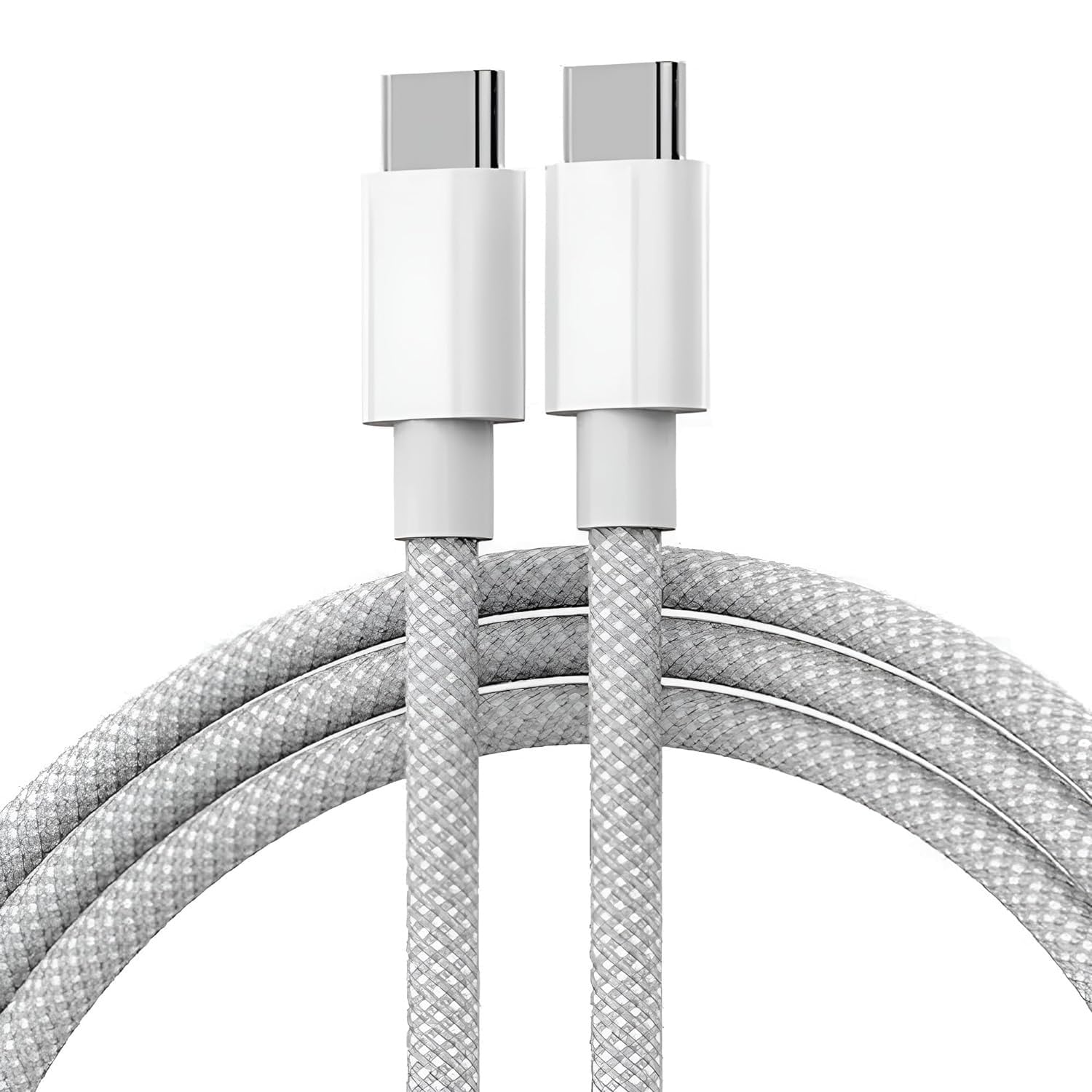 CLASSICO 60w Type C to Type C 3.3 Ft (1M) High Speed Fast USB-C [QC 3.0] Braided Cable compatible with iPhone 15 for iPhone 15 Plus for iPhone 15 Pro for iPhone 15 Pro Max, (Reverse Charging Support) (B0CQWG3ZSY) Amazon Price History, Amazon Price Tracker