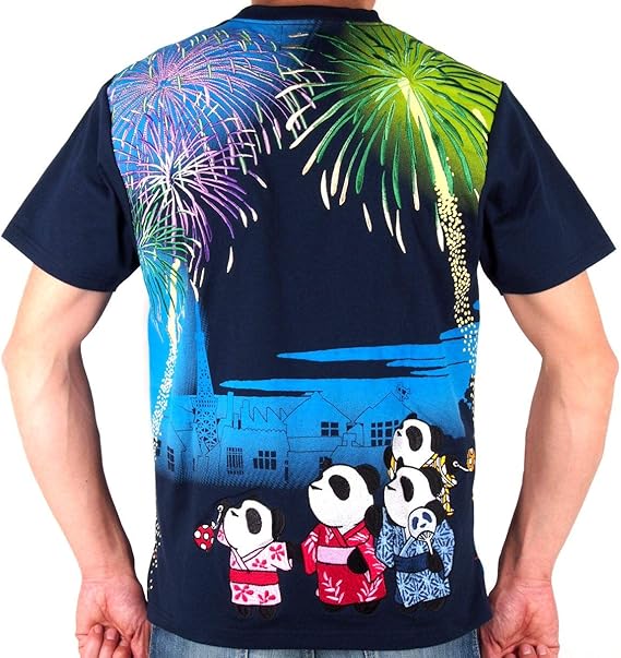 Amazon Pandiesta Japan パンディエスタジャパン 当店別注 オリジナル プレミアム刺繍 半袖tシャツ 百花繚乱 花火 パンダ 刺繍 グラデーションプリント 5226 ネイビー 紺 アメカジ 和柄 年夏モデル Tシャツ カットソー 通販 Amazon Pandiesta Japan パンディエスタジャパン 当店別注 オリジナル プレミアム刺繍 半袖tシャツ 百花繚乱 花火 パンダ 刺繍 グラデーションプリント 5226 ネイビー 紺 アメカジ 和柄 年夏モデル Tシャツ カットソー 通販
