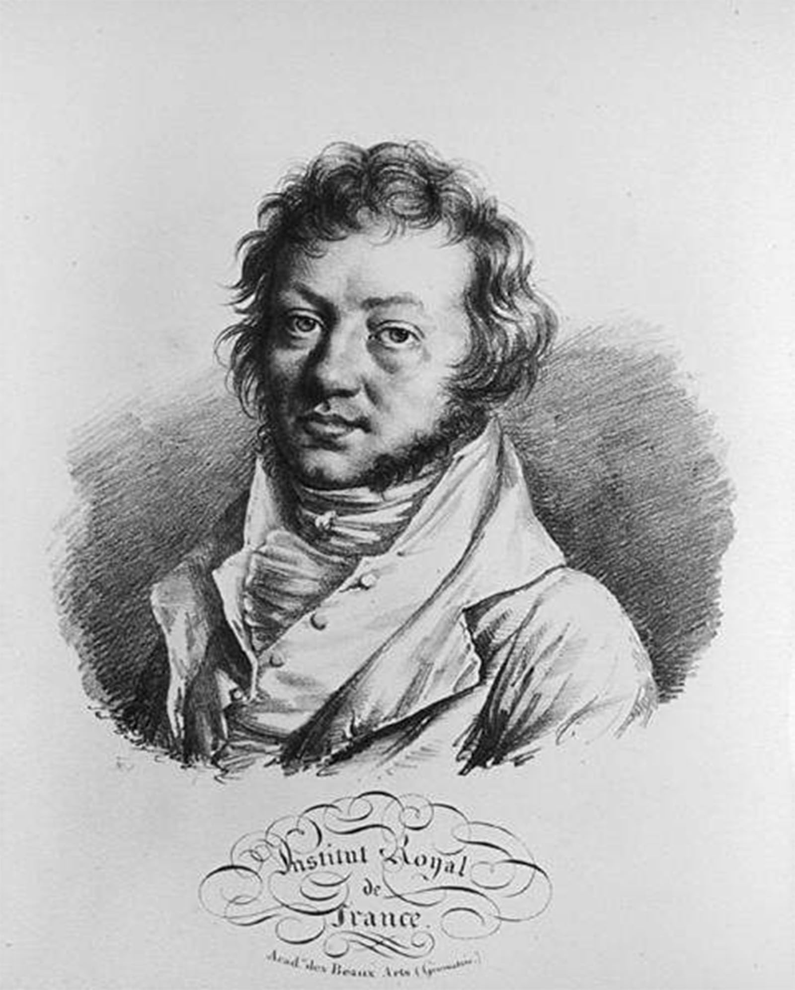 Portrait de Marie Ampère Boilly, impression affiche grand format - 5