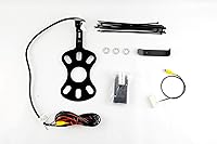 Vista 2 de Brandmotion 9002-8847 sistema de visión trasera ajustable de Jeep Wrangler, para radios de visualización de fábrica