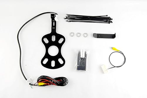 Miniatura 2 de Brandmotion 9002-8847 sistema de visión trasera ajustable de Jeep Wrangler, para radios de visualización de fábrica