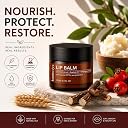 Kozmetyx Dark Lip Repair Lip Balm -10 gm | For Pigmented, Dry & Dark Lips | Lip Brightening & Moisturizing Balm with Rose, Shea Butter & Cold Pressed Oils gallery image