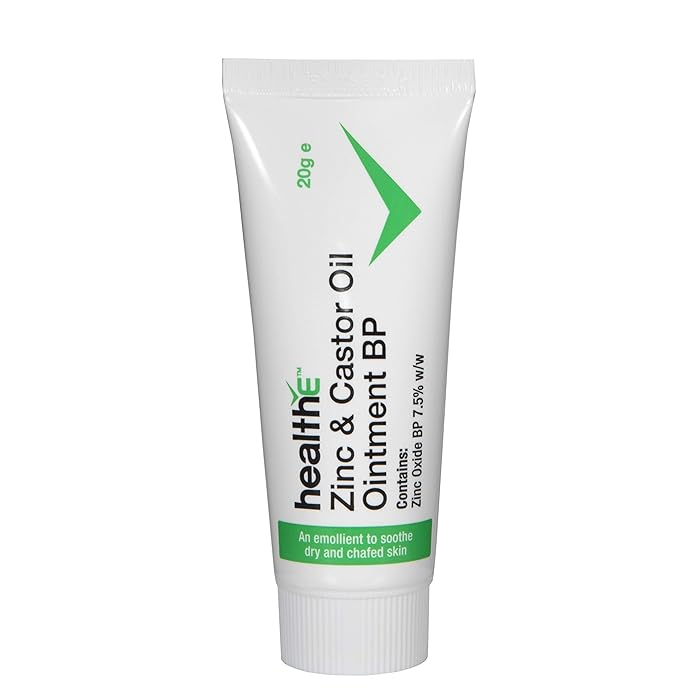 Buy healthE Zinc & Castor Oil Ointment BP Suitable for Eczema, Dermatitis, Diaper Rash