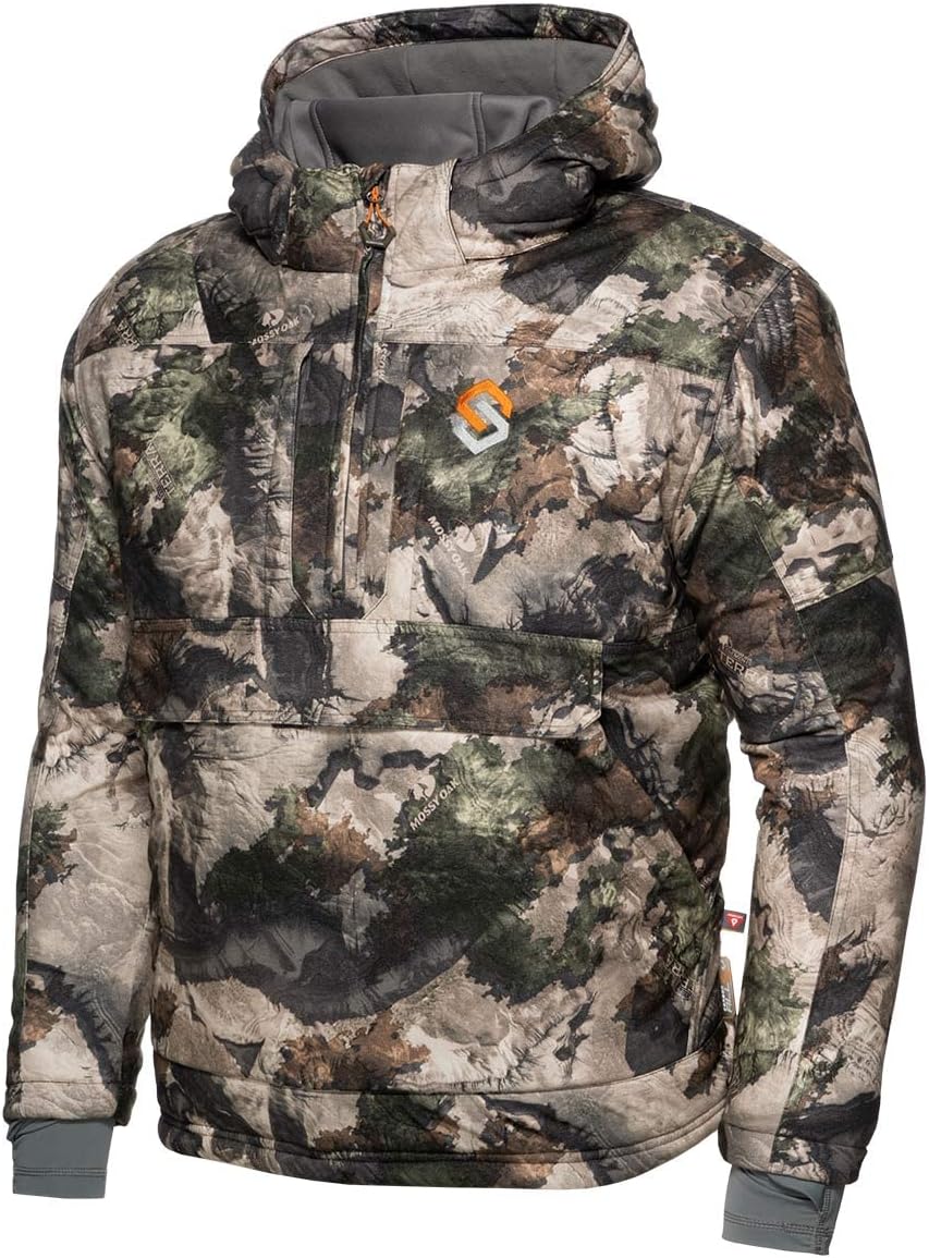 ScentLok BE:1 Divergent Wind Resistant and Water Repellent Late Season Camo Hunting Jacket with Primaloft Gold Insulation