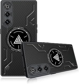 GQ Case for REDMAGIC 10 Air, Magnetic Cooling Phone Cover,Anti-Drop,Friction-Resistant,Comprehensive Protection,Protective Case for Nubia Red Magic 10 Air(Black)