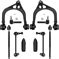 Vista 368 de Detroit Axle - Kit de suspensión frontal de 10 piezas para Dodge Avenger 2008-2014, Chrysler Sebring 2007-2010, 2 brazos de control inferiores, 2