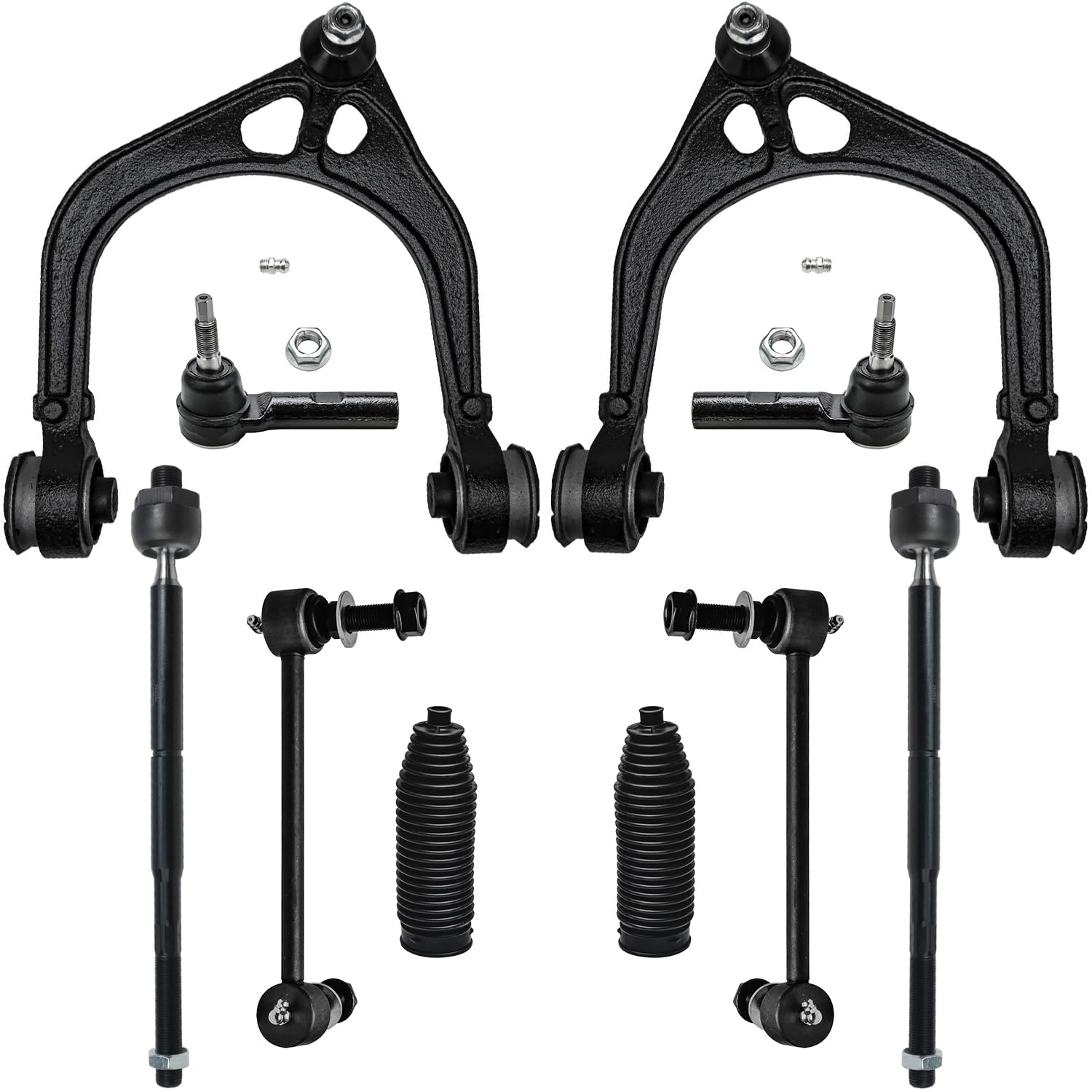 Detroit Axle - 10pc RWD Front Suspension Kit for Chrysler 300