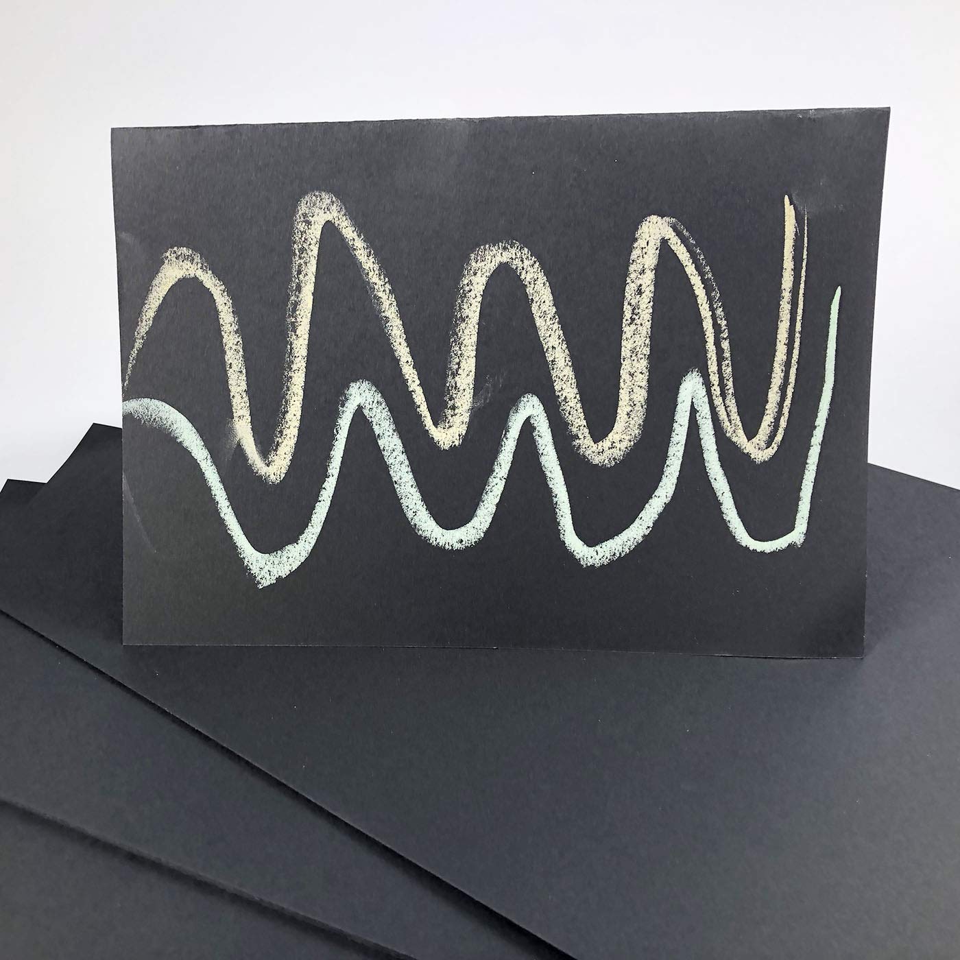 SRA2 Large Black Display Cardset - Cardstock Poster Mounting 10 Sheets 160gsm - Image 3
