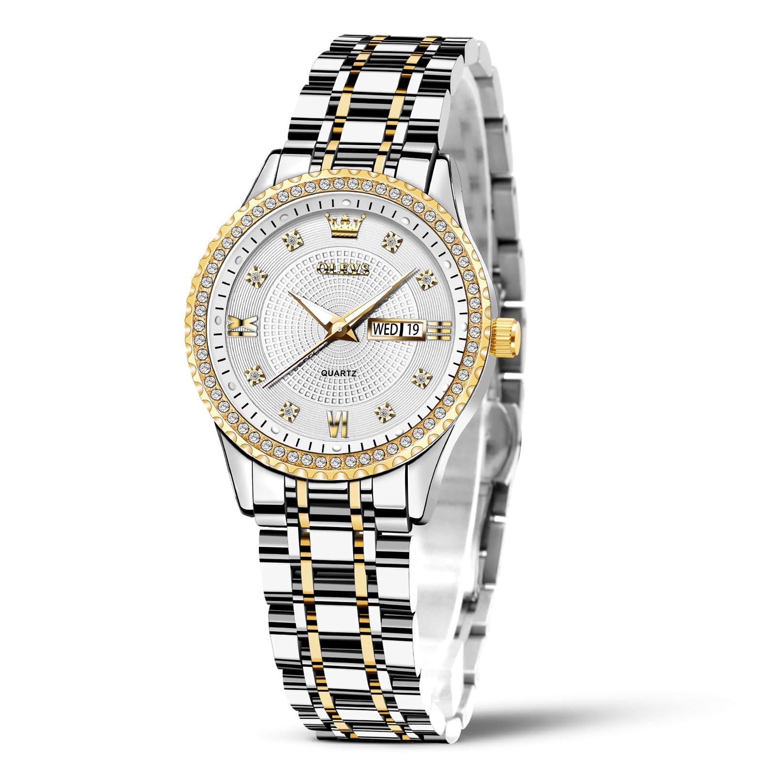 OLEVS Womens Watches Small Face Ladies Watches with Day Date