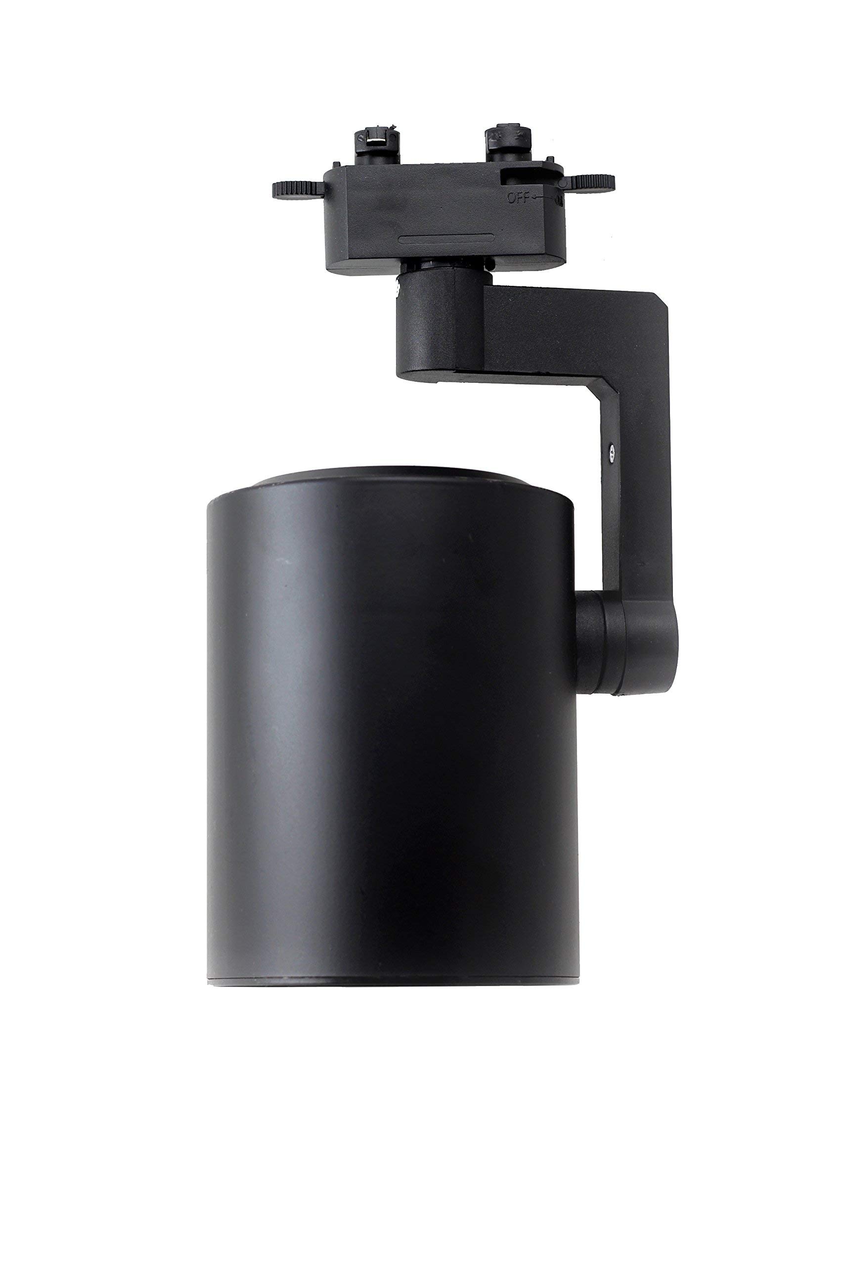 TECNOLUX EURO Carcasa de Foco de carril Bifasico Color Negro E27