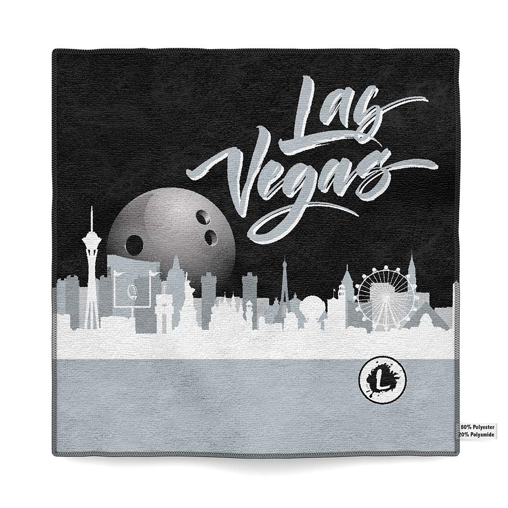 Logo Infusion - Dye-Sublimated Microfiber Bowling Towel - One Sided Print - Fun Style 0682LVR Las Vegas Football Team Theme