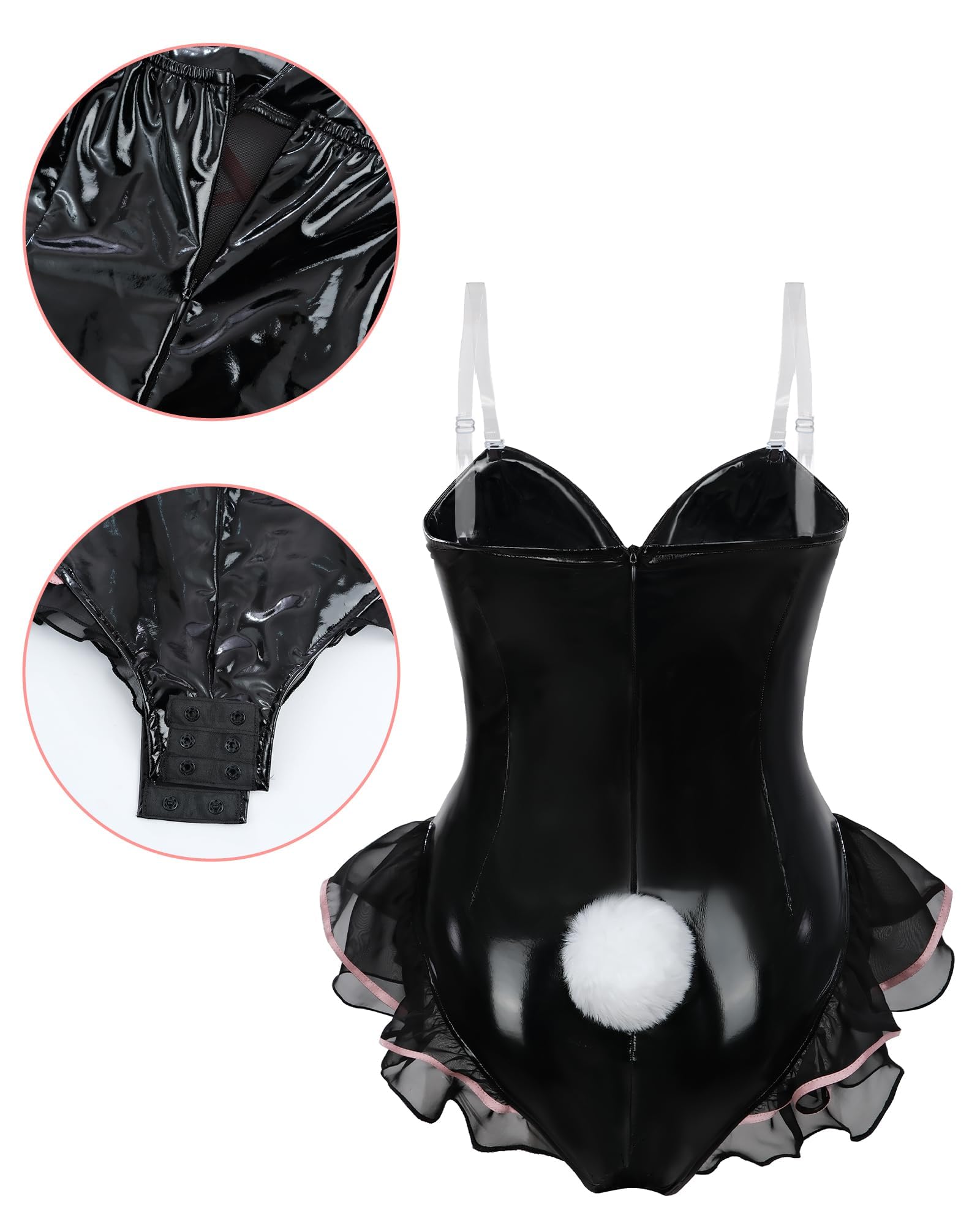 Costume da coniglio, da donna, sakurajima, maggio, costume per cosplay, anime senpai Bunny Suit con orecchie