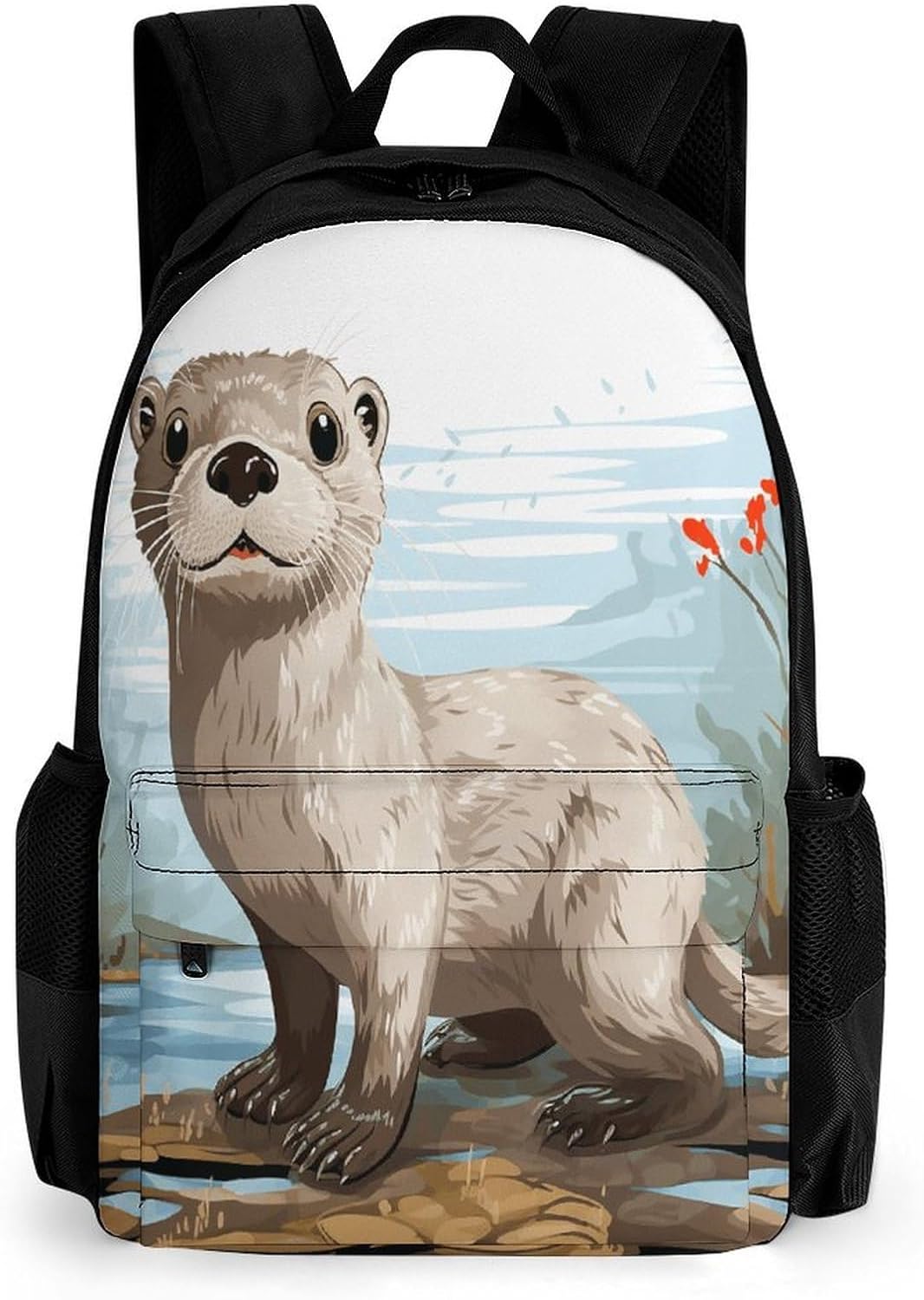 Otter Backpack Daypack Travel Backpack | Lightweight Casual Laptop Backpack for Women Men Aesthetic Travel Bag for Weekender Business Hiking Outdoor
