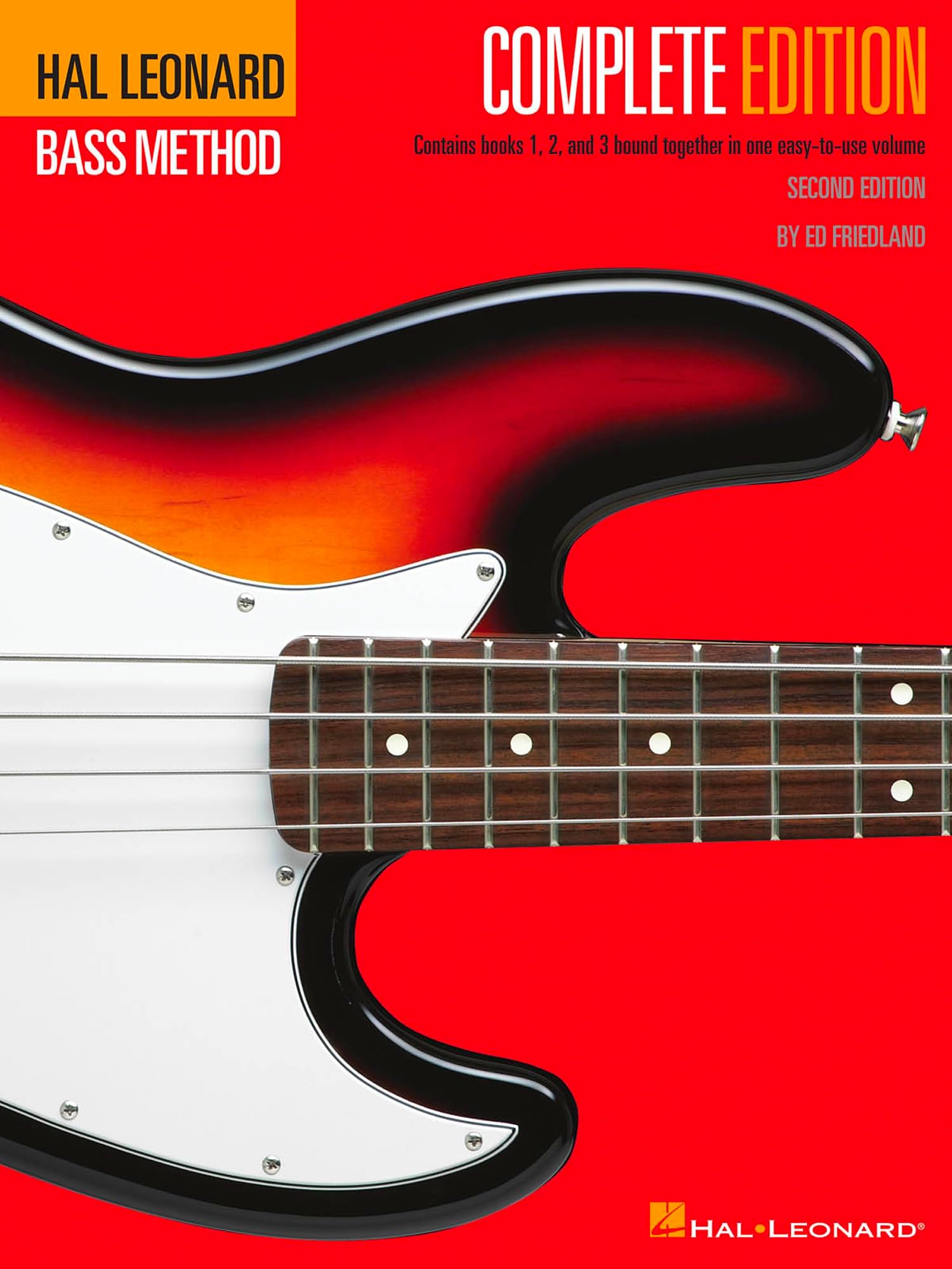 Hal Leonard Bass Method – Complete Edition, 2nd Edition | Includes Books 1, 2 & 3 by Ed Friedland | Beginner Electric Bass Guitar Instruction Book ... Bass Step-by-Step: Contains Books 1,2, and 3