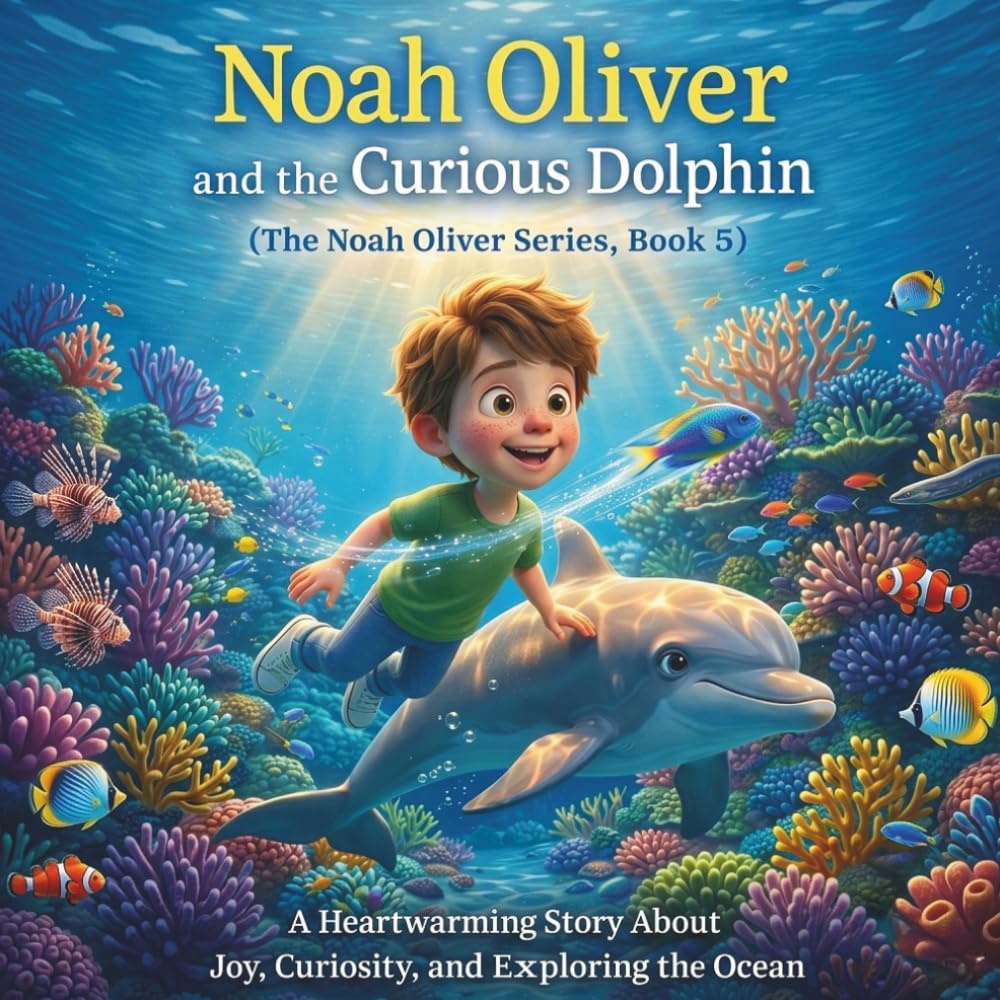 Noah Oliver and the Curious Dolphin: (The Noah Oliver Series, Book 5) A Heartwarming Story About Joy, Curiosity, and Exploring the Ocean (The Noah Oliver Adventures Series)