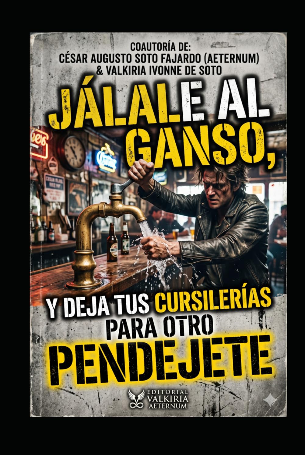 JÁLALE AL GANSO, Y DEJA TUS CURSILERÍAS PARA OTRO PENDEJETE (SAGA "CHARLAS A LAS 4 A.M. EL DESPERTAR DEL DISCERNIMIENTO" "CONECTA CON TU SABIDURÍA INTERIOR")