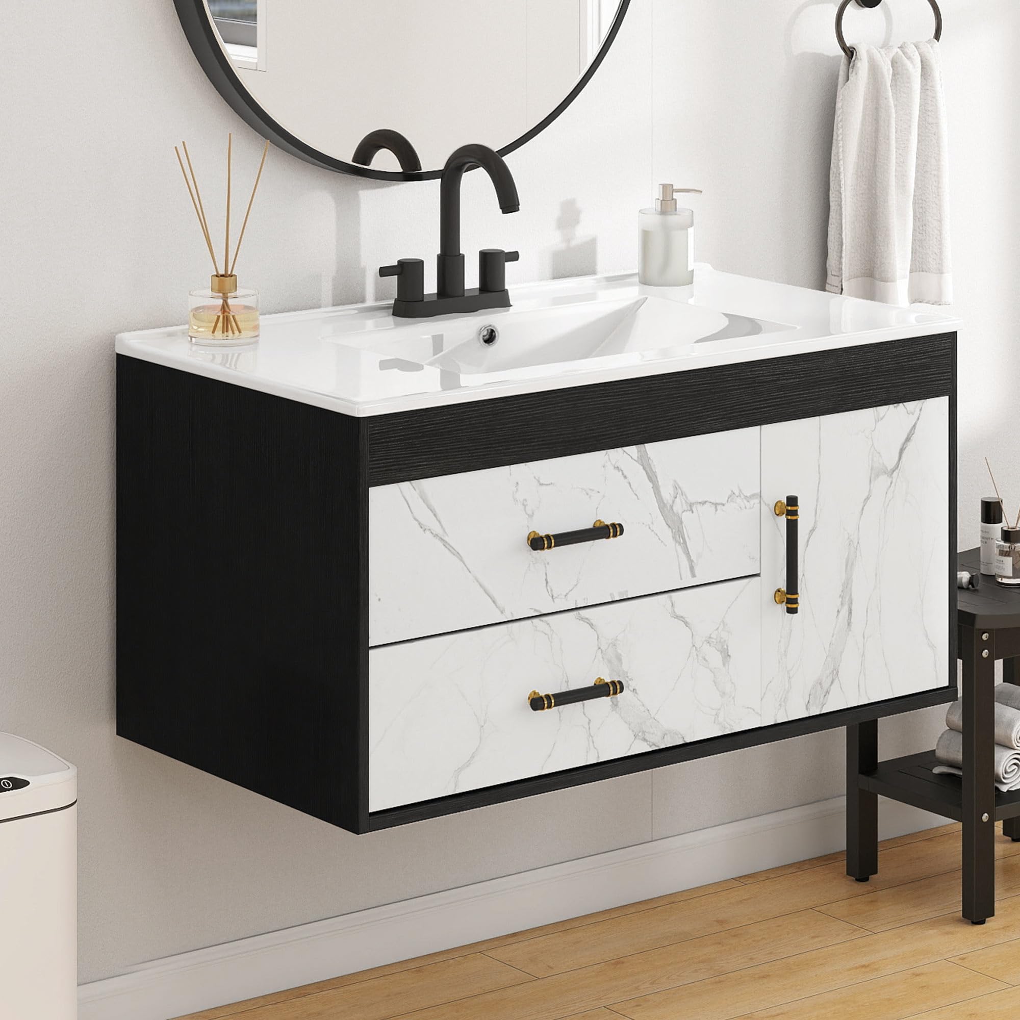 YITAHOME Floating Vanity with Sink