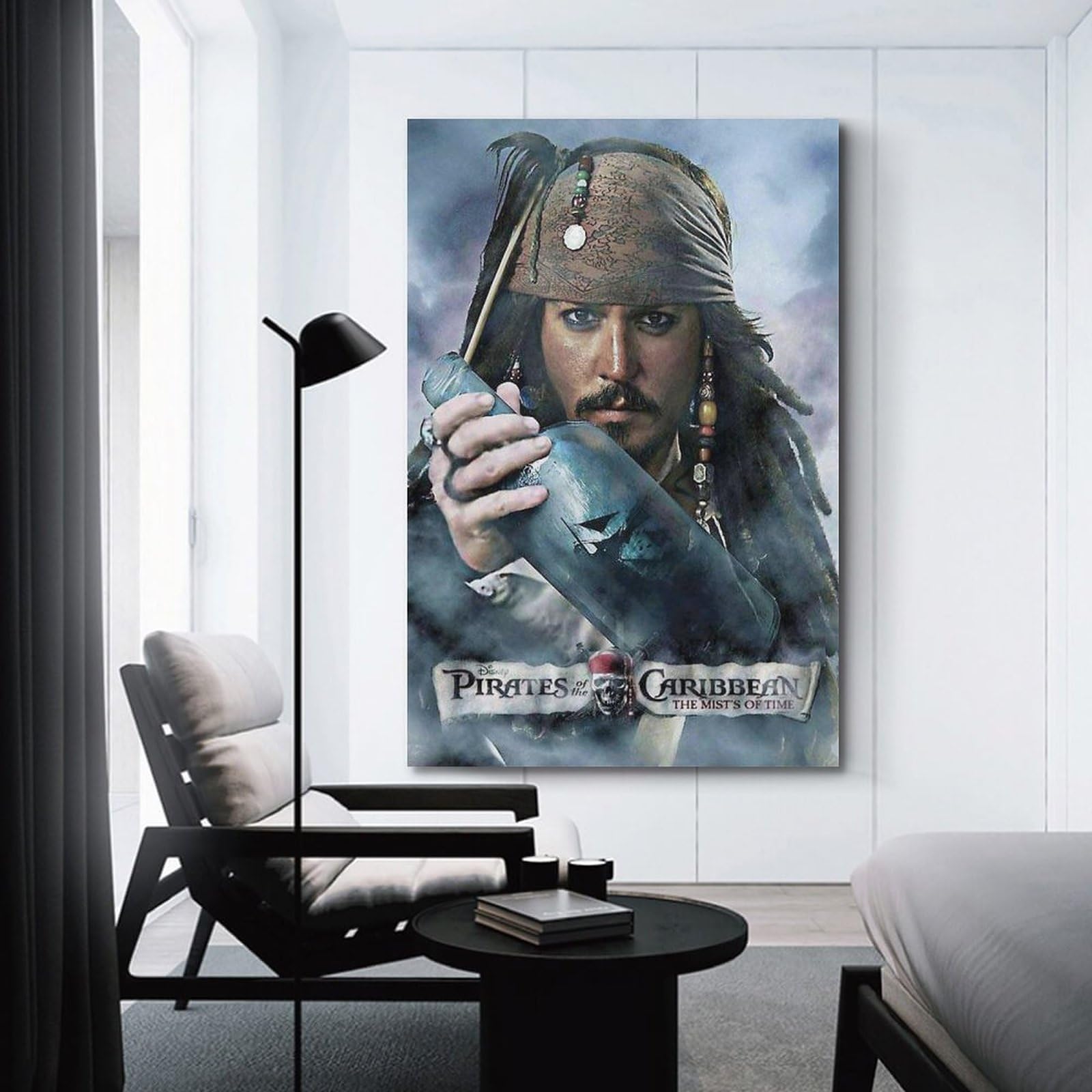 Jack Sparrow Piraten-Poster Leinwanddruck – 30x45 Cm, Modernes Wanddekor Fürs Zimmer