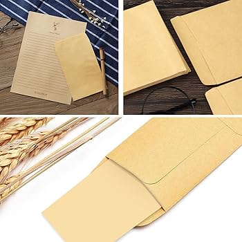 Bustine Colorate 100 Bustine Di Carta Kraft Con Nastro Biadesivo