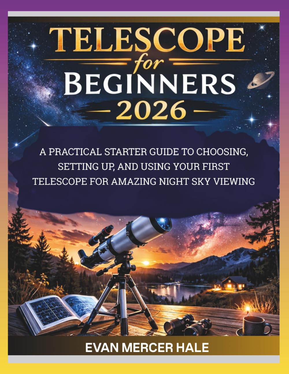Telescope for Beginners 2026: A Practical Starter Guide to Choosing, Setting Up, and Using Your First Telescope for Amazing Night Sky Viewing