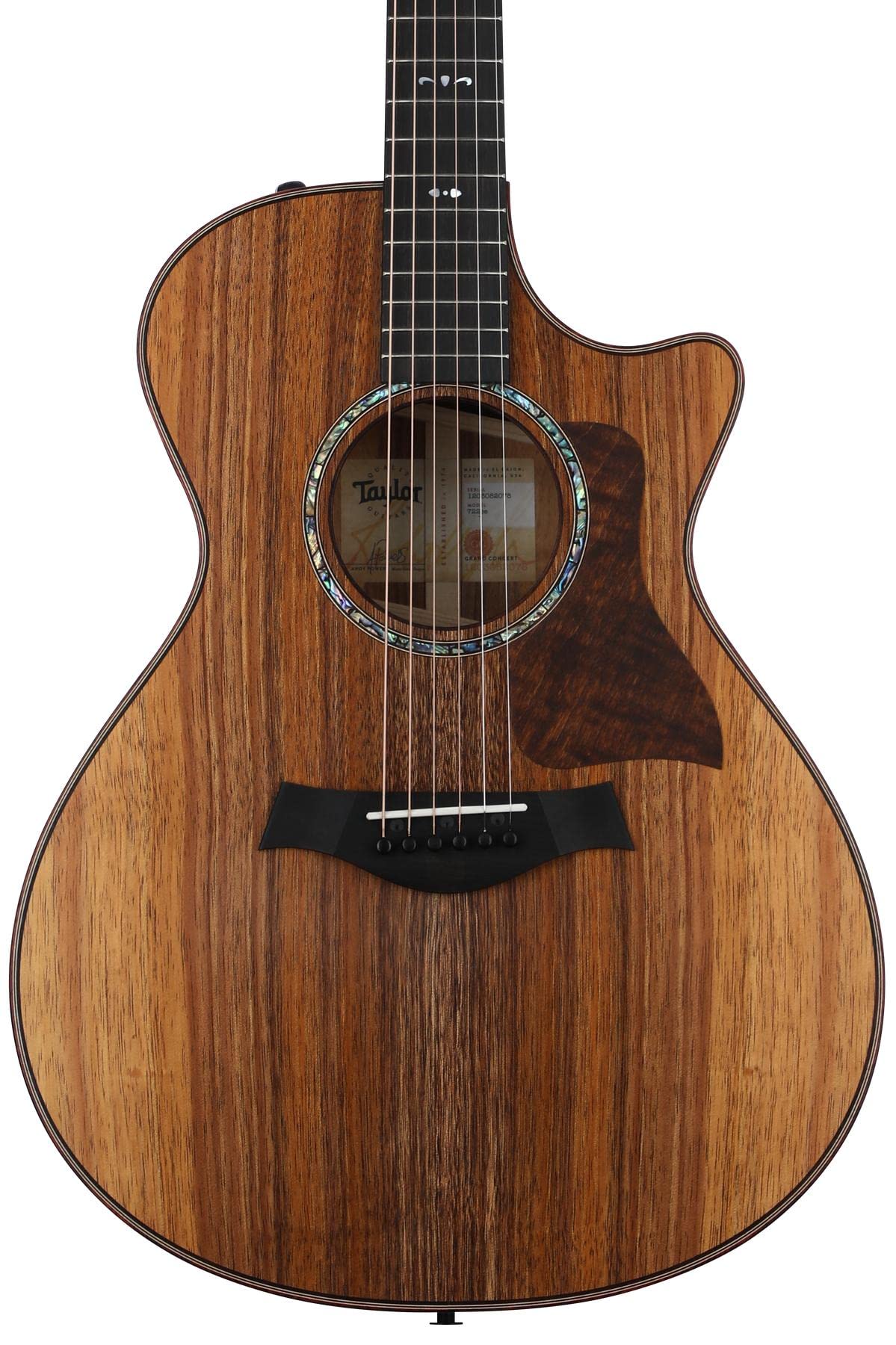 Amazon.com: Taylor 722ce Grand Concert V-class Acoustic-electric