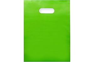 100 Lime Green Bags for Small Business