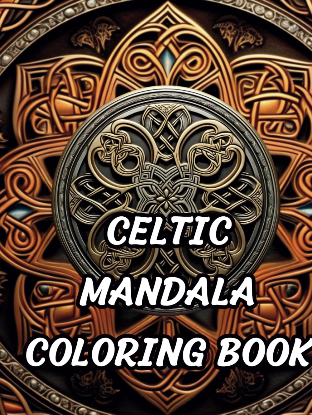 Easy Celtic Mandalas: 50 Pages (Mandala Books)