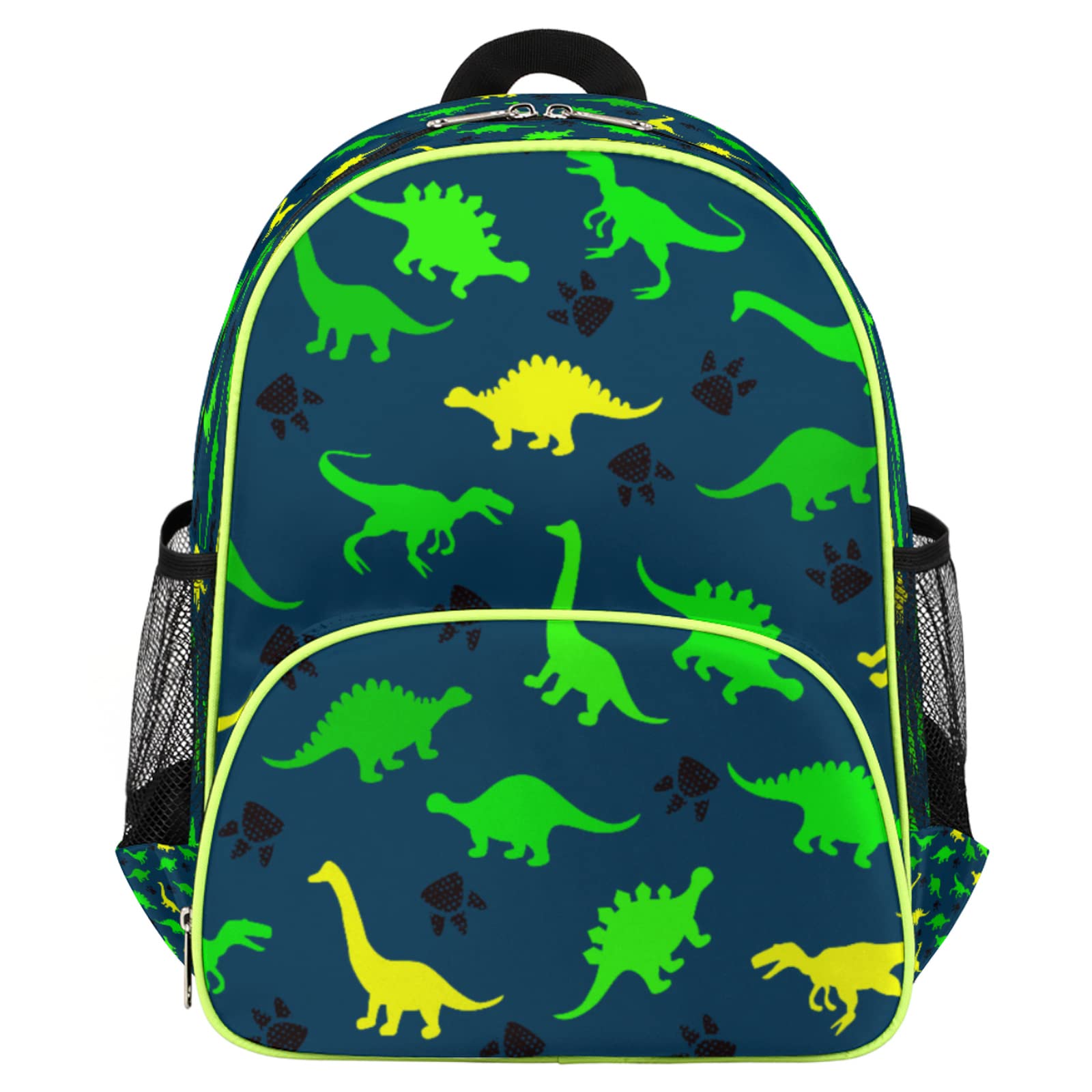 Photo 1 of 2 pack of Cute Dinosaur Kids Backpacks, Cute Lightweight Toddler Backpack for School, Waterproof Bookbag Kindergarten Preschool Backpack for Boys Girls with Chest Strap, Casual Daypack