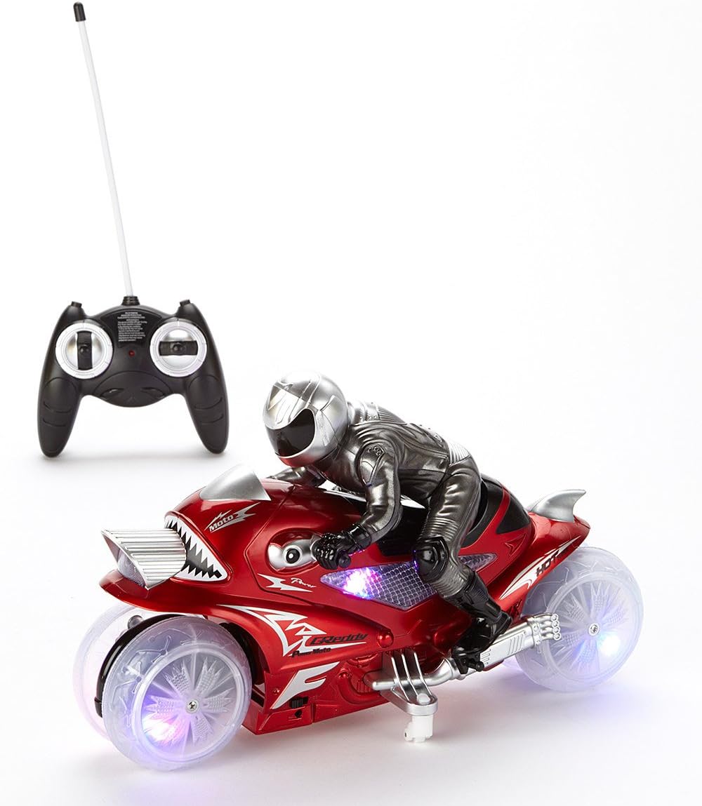 Mindscope Hovercycle Rojo 27 MHz Control remoto (RC) Realizar acrobacias Iluminar motocicleta