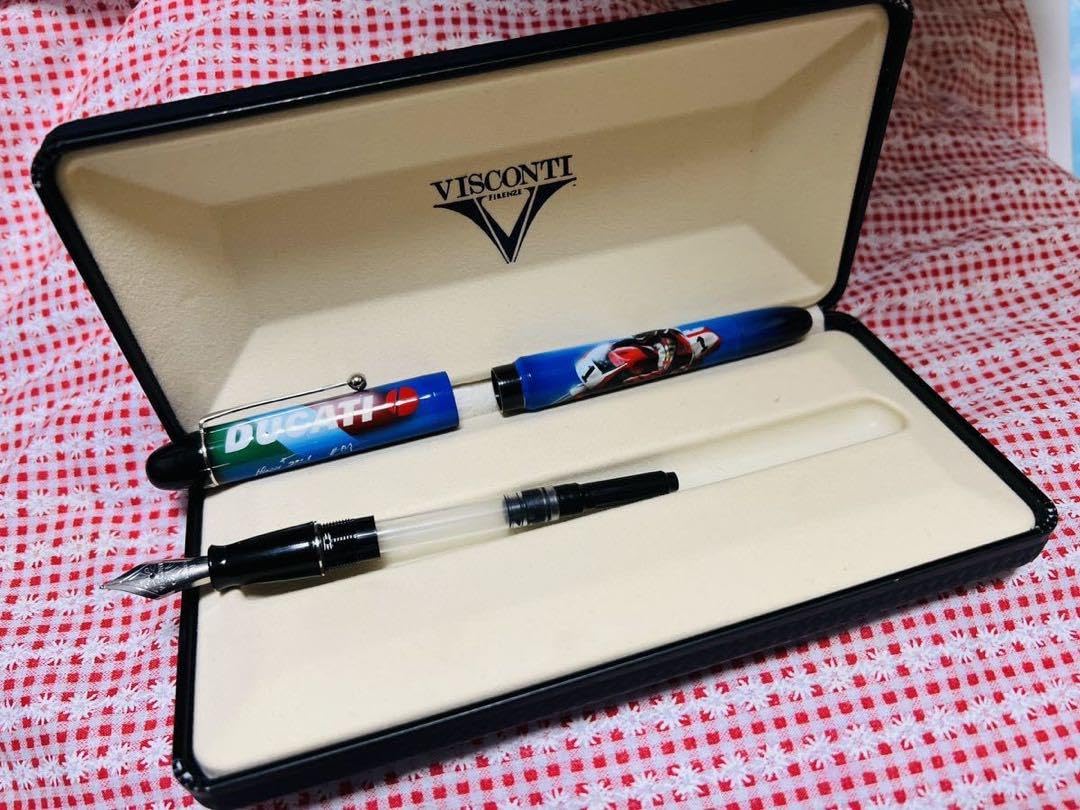 Amazon | ビスコンティ限定ドゥカティコラボ万年筆 visconti | 万年筆