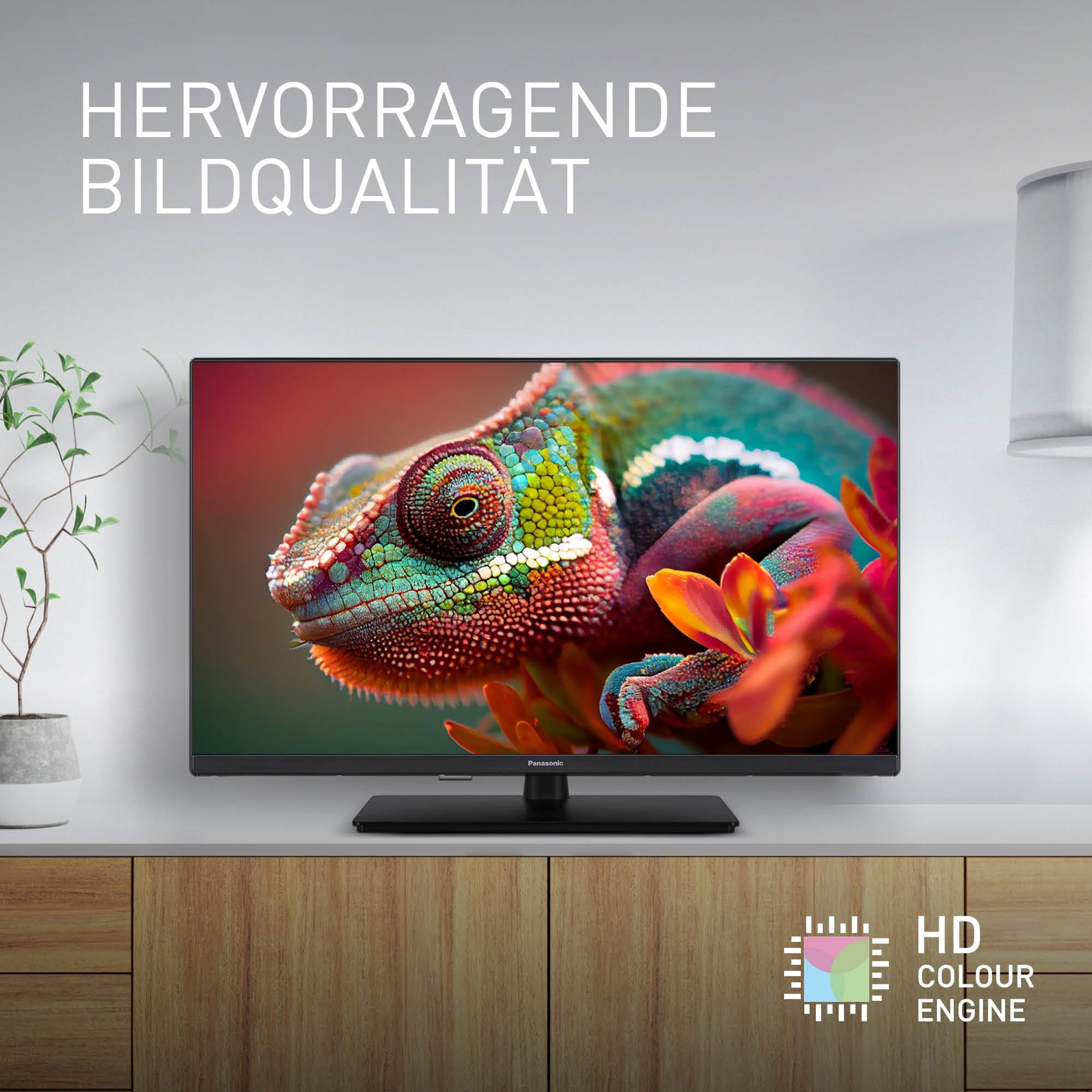 Panasonic TV-32S50AEZC, S50A Serie 32 Zoll HD LED Smart TV, Fire TV, HD | Color Engine, HDR, Alexa-Sprachsteuerung, Gaming-Modus, Media Player,