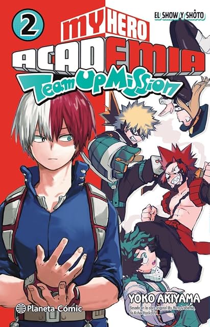 Portada de My Hero Academia Team Up Mission nº 02