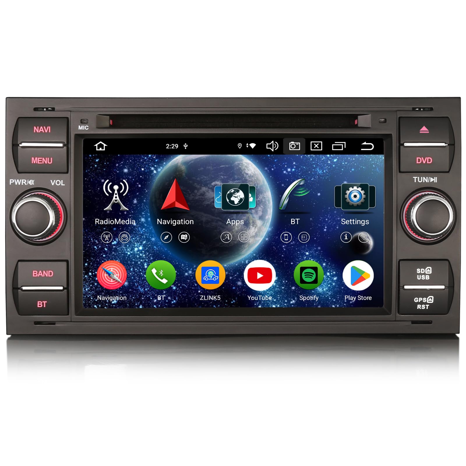Autoradio Android 14 Ford Focus Transit pour ne plus perdre de temps avec un GPS obsolète - 8