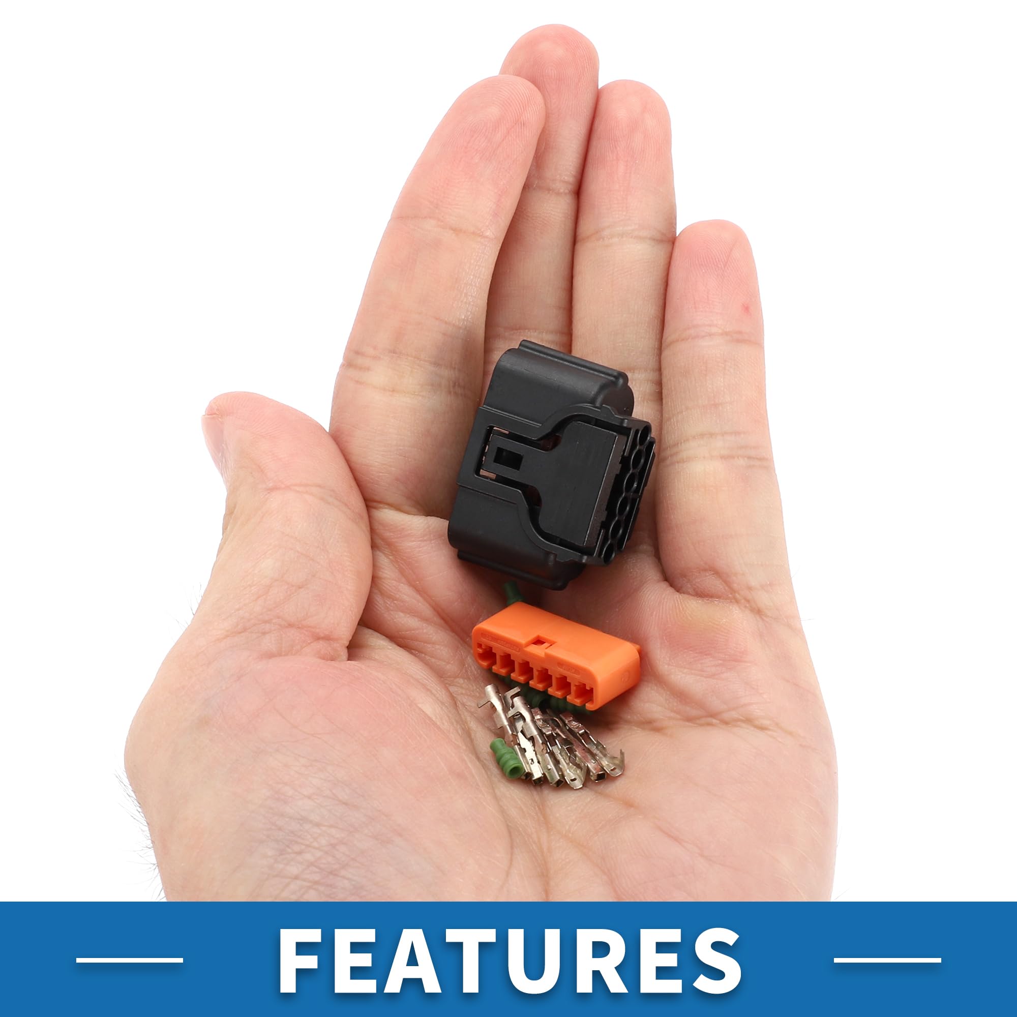 ECSiNG 6-polige Parksensor Stecker Für Hyundai & KIA - Einfacher Austausch, Perfekte Passform