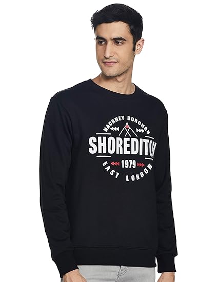 Men Round Neck Full Sleeve Sweatshirt