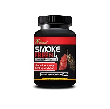 Smoke Free Capsules Support To Quit Smoking And Alcohol .Zero side effects(Pk of 1-30 Capsule)