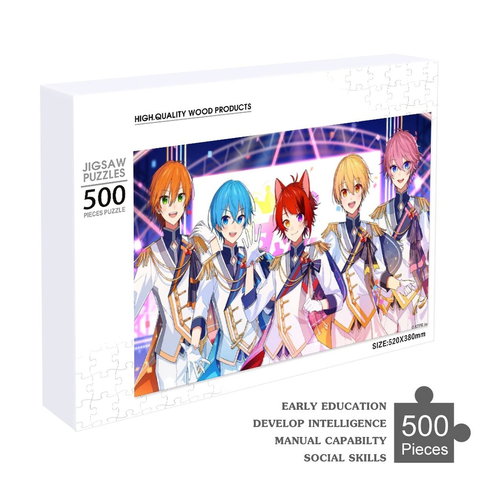 Amazon.co.jp: すとぷり パズル 500/1000 ピース 木製のジグソーパズル