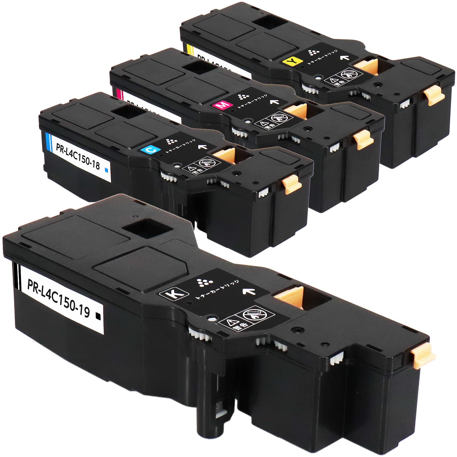 Amazon.co.jp: 【横トナ】NEC用 PR-L4C150-4PK 4色セット 大容量