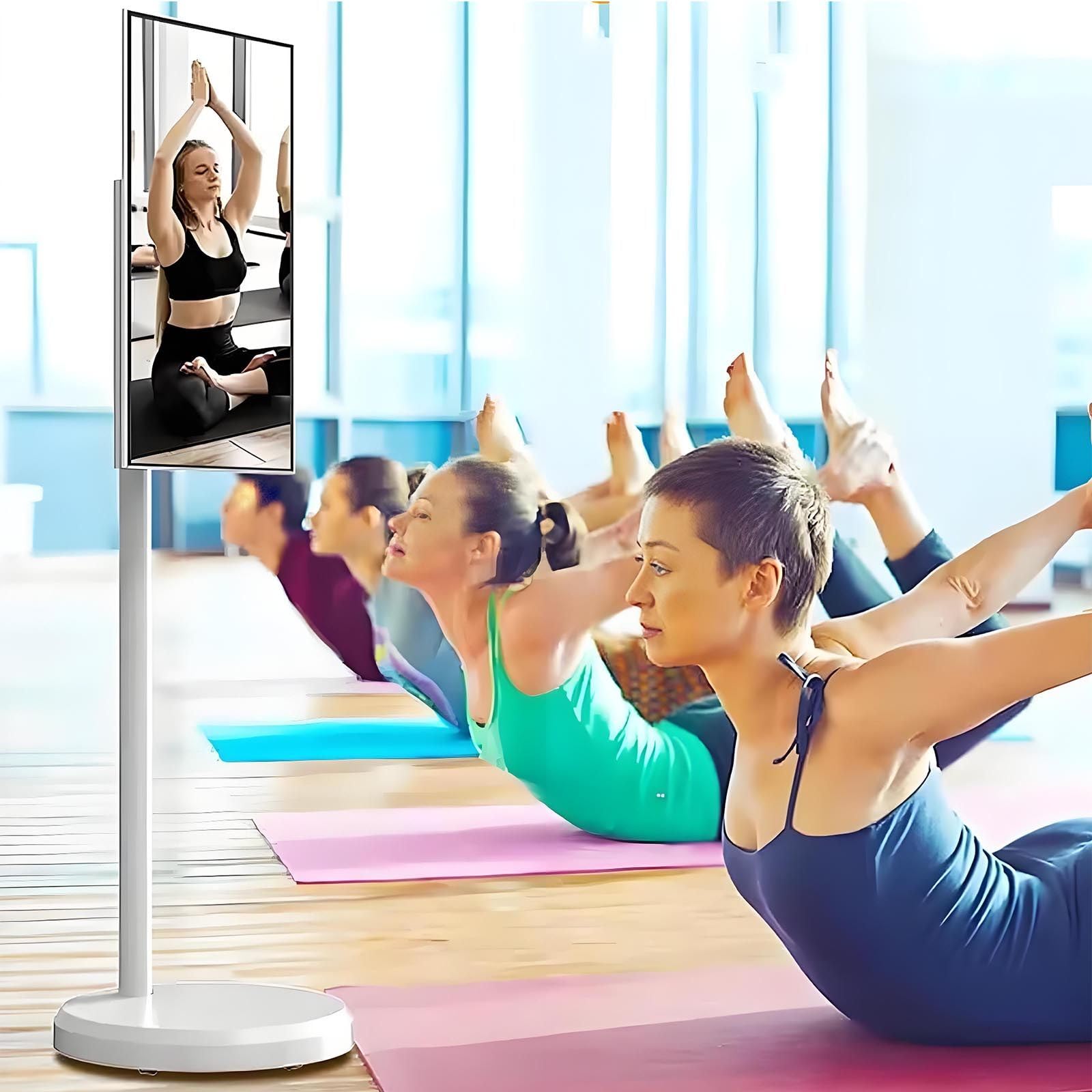Monitor de pantalla táctil portátil con soporte ajustable, batería de larga duración y pantalla giratoria para el hogar, oficina y uso al aire libre