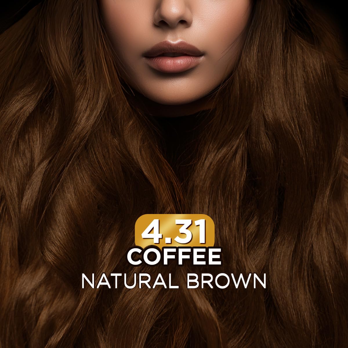 BBLUNT Salon Secret High Shine Conditioning Hair Colour With MaliPeptide BondTech™ to reduce breakage | Coffee Natural Brown 4.31 | No Ammonia 100%, Grey Coverage | Long Lasting Colour | Salon at home 3