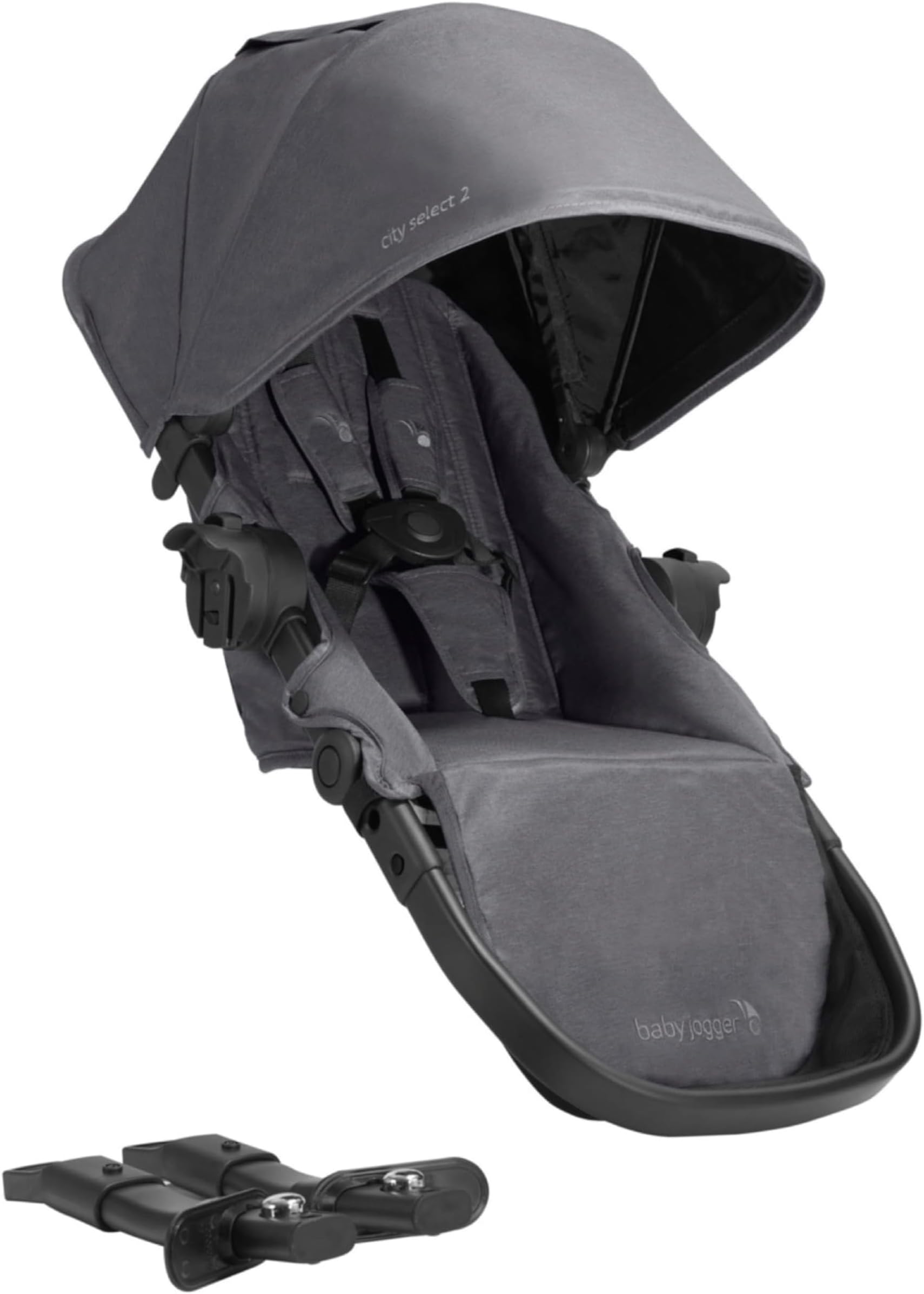 Baby Jogger City Select 2 Second Seat Kit - Lunar Black
