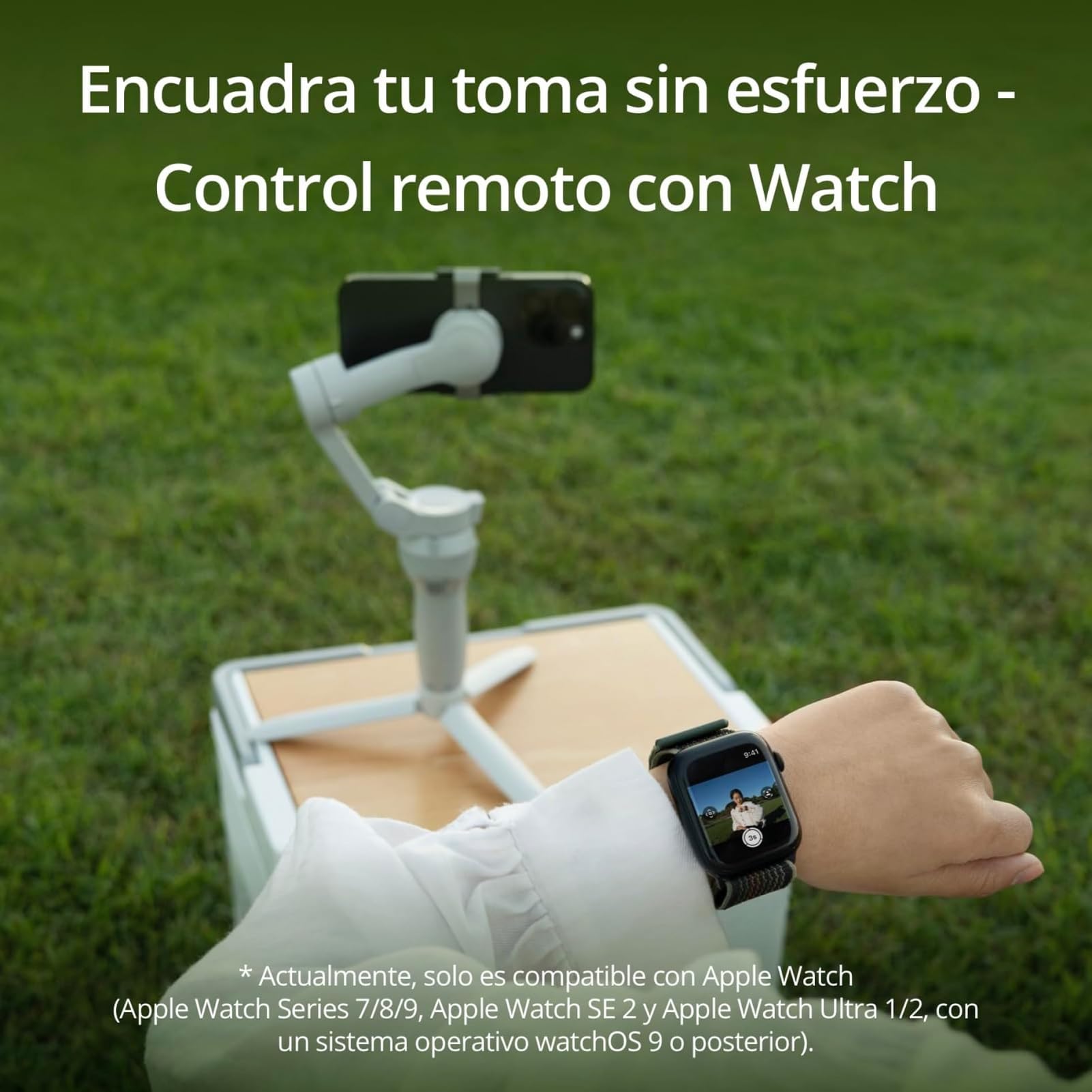 DJI, Estabilizador inteligente Osmo Mobile SE en tres ejes para teléfonos, portátil y plegable, brazo extensible integrado, para Android y iPhone con ShotGuides, para videoblogs, YouTube y TikTok