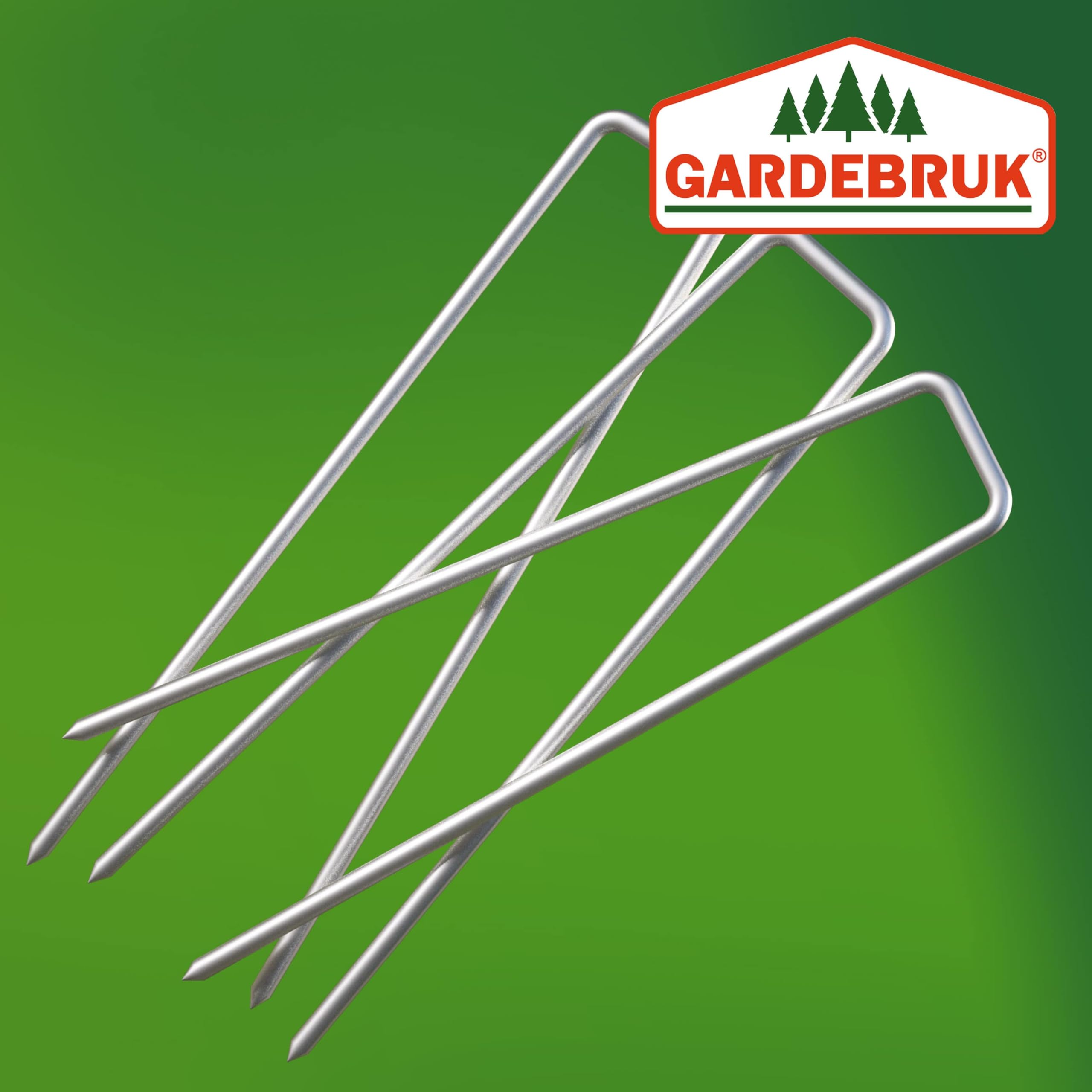 GARDEBRUK® Sprinkler mit Teleskopstativ Erdspieß Sprengweite bis 24m Garten Impulsregner Rasensprenger Sektorenregner Gartenbewässerung Wassersprinkler