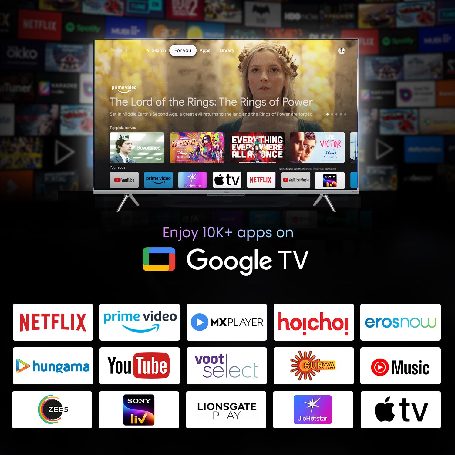 Haier 55" 4K Smart TV - Stunning Picture Quality -3